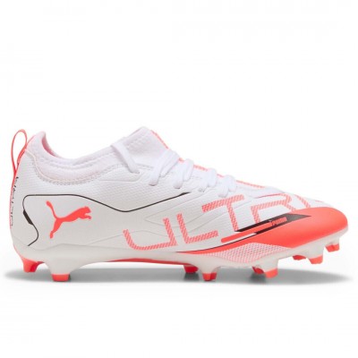 PUMA ULTRA 5 MATCH FG/AG JR 108167 01 ΛΕΥΚΟ