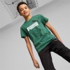 PUMA JR ESS+ 2 COL LOGO TEE B 586985 37 ΠΡΑΣΙΝΟ