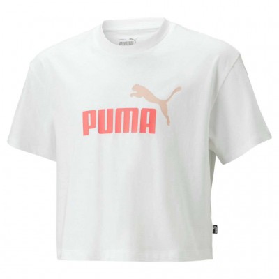 PUMA ESS LOGO TEE 845346 52 ΕΚΡΟΥ ΚΟΡΑΛΙ