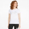 PUMA ESS METALLIC LOGO TEE 848303 02 ΛΕΥΚΟ