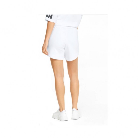 PUMA ESS HIGHT WAIST SHORT TR 848339 02 ΛΕΥΚΟ