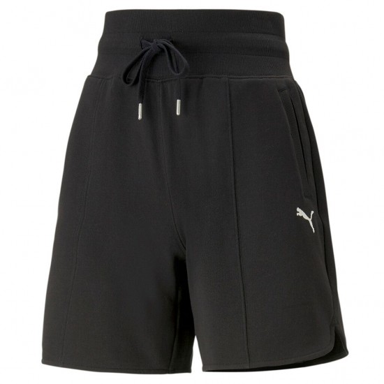 PUMA HER SHORTS 674061 01 ΜΑΥΡΟ