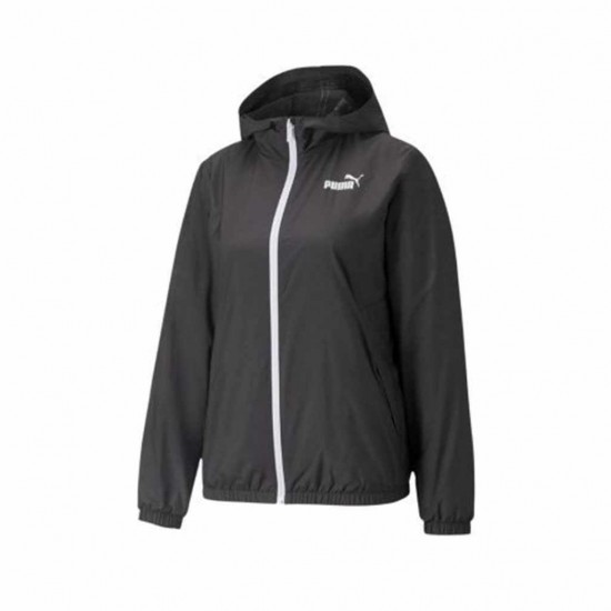 PUMA ESSENTIALS SOLID  WINDBREAKER 847494 01 ΜΑΥΡΟ