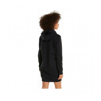 PUMA HOODED DRESS 589129 01 BLACK