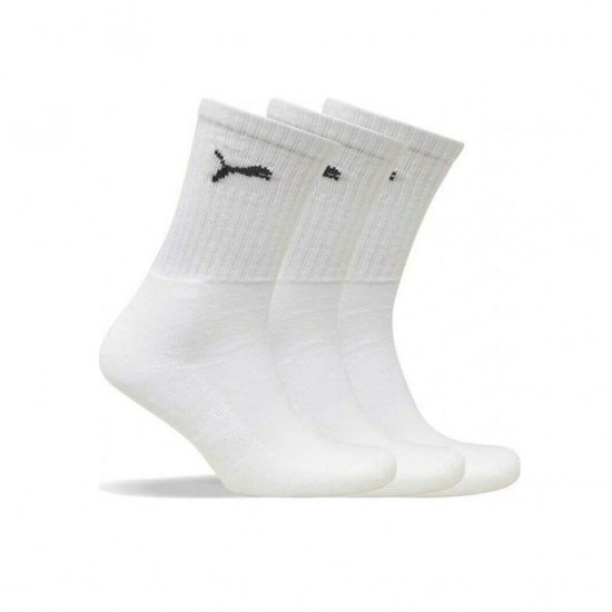 PUMA SPORT 3 PACK SOCKS 7312 300 ΛΕΥΚΟ