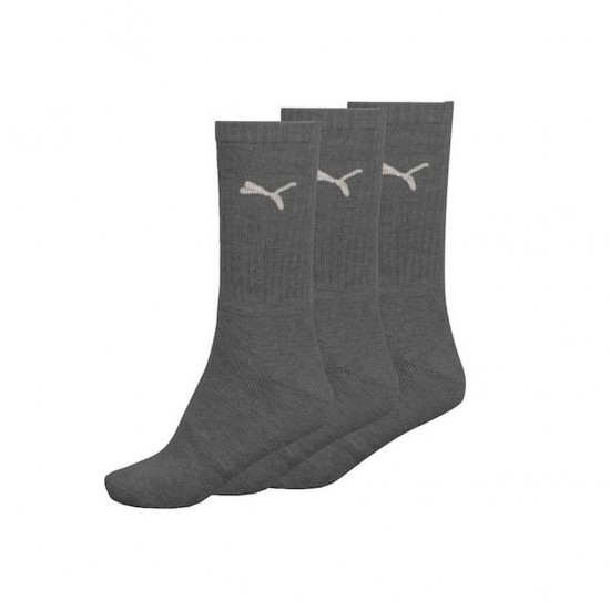 PUMA SPORT 3 PACK SOCKS 880355 201 ΑΝΘΡΑΚΙ