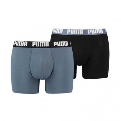 PUMA BASIC BOXER 2PACK 521015001 043 ΡΑΦ ΜΑΥΡΟ