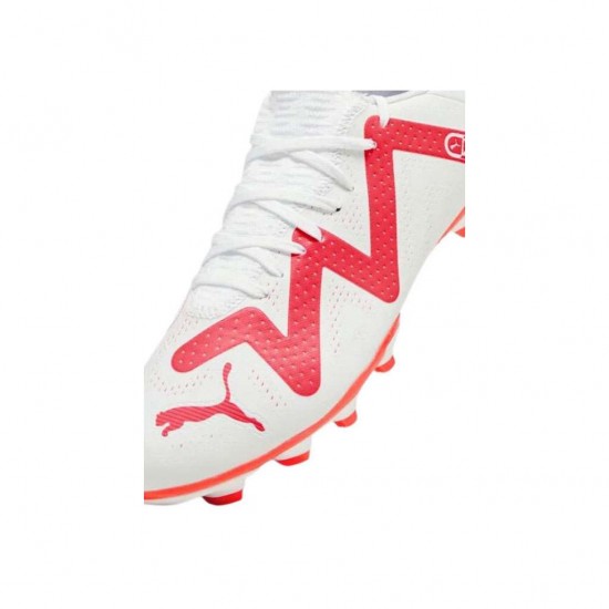 PUMA FUTURE PLAY FG-AG M 107377 01 ΛΕΥΚΟ ΦΟΥΞΙΑ