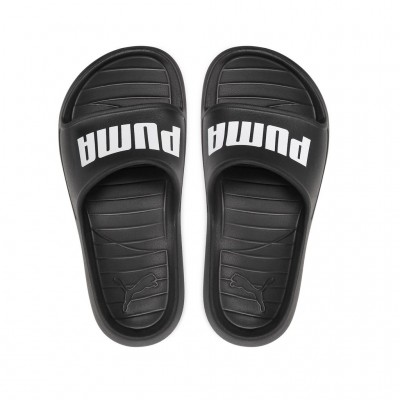PUMA DIVECAT V2 LITE SLIDES 374823 01 ΜΑΥΡΟ ΛΕΥΚΟ