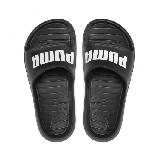 PUMA DIVECAT V2 LITE SLIDES 374823 01 ΜΑΥΡΟ ΛΕΥΚΟ