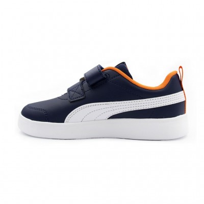 PUMA SNEAKER COURTFLEX V2 V INF 371543 26 ΜΠΛΕ