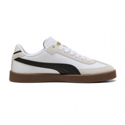 PUMA CLUB II ERA 401489 02 ΛΕΥΚΟ ΜΑΥΡΟ