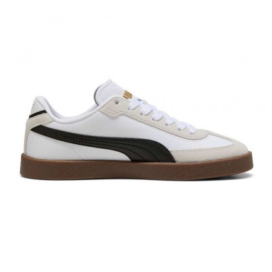 PUMA CLUB II ERA 401489 02 ΛΕΥΚΟ ΜΑΥΡΟ