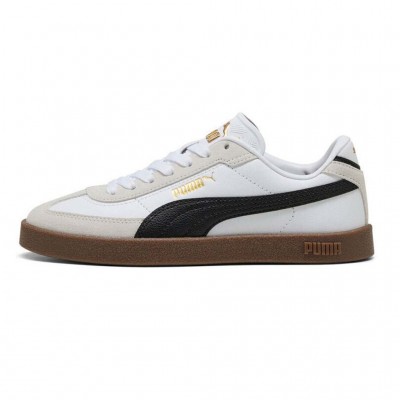 PUMA CLUB II ERA 401489 02 ΛΕΥΚΟ ΜΑΥΡΟ