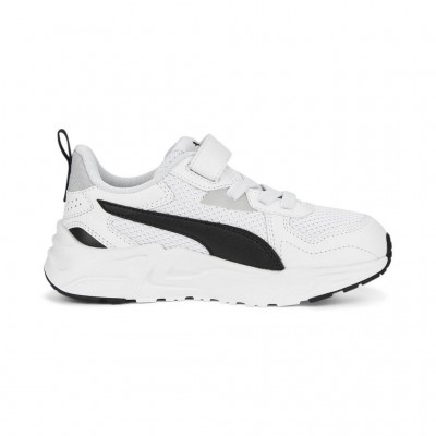 PUMA TRINITY LITE AC PS 391480 02 ΛΕΥΚΟ ΜΑΥΡΟ