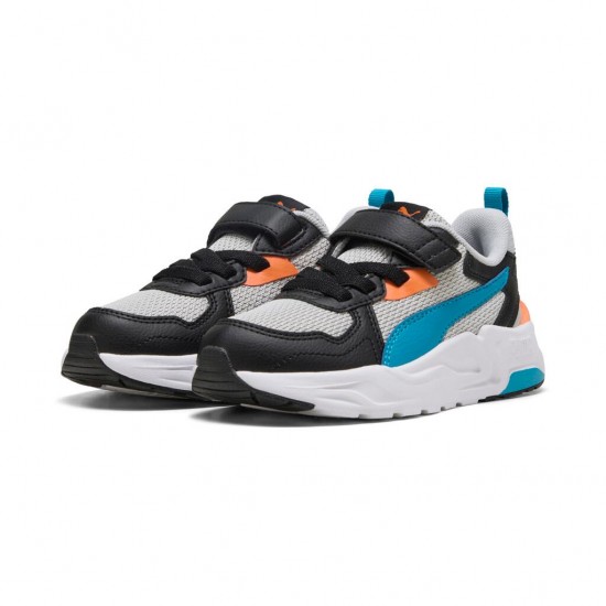 PUMA TRINITY LITE AC PS 391480 15 ΓΚΡΙ ΡΟΥΑ ΠΟΡΤΟΚΑΛΙ