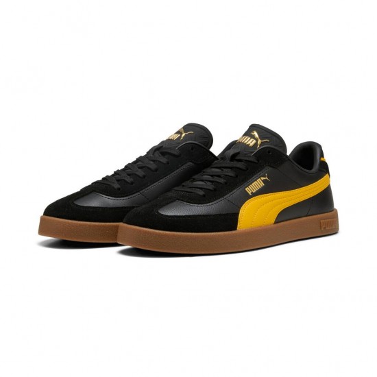 PUMA CLUB II ERA 397447 21 ΜΑΥΡΟ ΚΙΤΡΙΝΟ