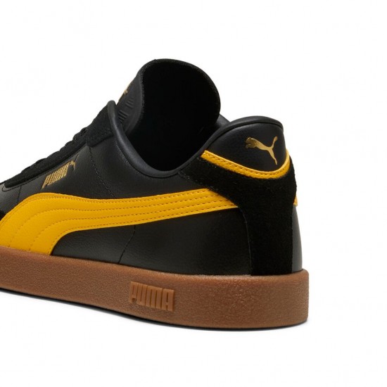 PUMA CLUB II ERA 397447 21 ΜΑΥΡΟ ΚΙΤΡΙΝΟ