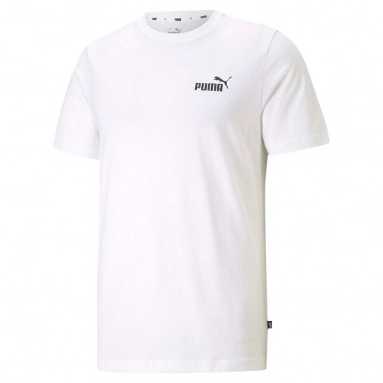 PUMA ESS SMALL LOGO TEE 586668 02 ΛΕΥΚΟ