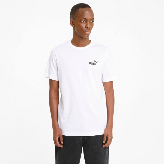 PUMA ESS SMALL LOGO TEE 586668 02 ΛΕΥΚΟ