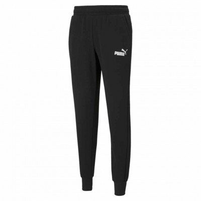 PUMA LOGO PANTS TR 586716 01 ΜΑΥΡΟ 