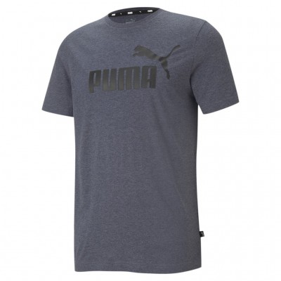 PUMA ESS HEATHER TEE M 586736 06 ΓΚΡΙ