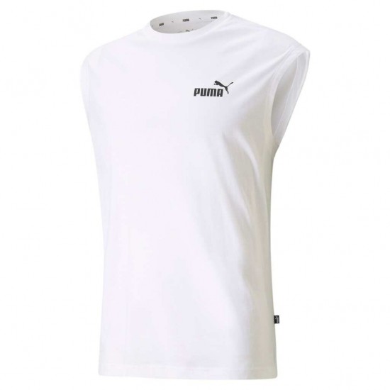 PUMA ESS SLEEVELESS TEE 586738 02 ΛΕΥΚΟ