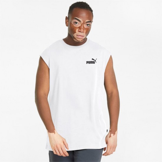PUMA ESS SLEEVELESS TEE 586738 02 ΛΕΥΚΟ