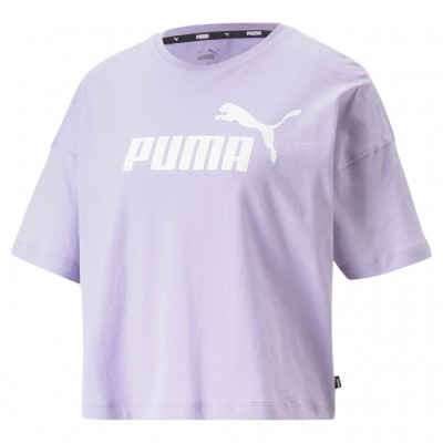 PUMA ESS CROPPED LOGO TEE 586866 70 ΜΩΒ