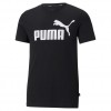 PUMA JR ESS ΛΟΓΟ ΤΕΕ Β 586960 01 ΜΑΥΡΟ