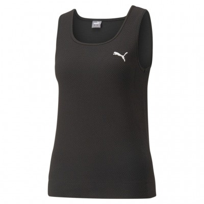 PUMA HER SLIM TANK 673114 01 ΜΑΥΡΟ