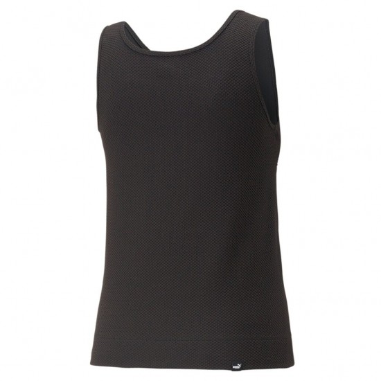 PUMA HER SLIM TANK 673114 01 ΜΑΥΡΟ