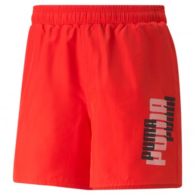 PUMA ESS LOGO POWER WOVEN SHORTS 5'' 673381 11 ΚΟΚΚΙΝΟ