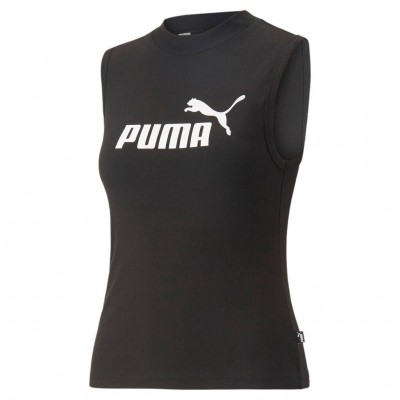 PUMA ESS SLIM LOGO TANK 673695 01 ΜΑΥΡΟ