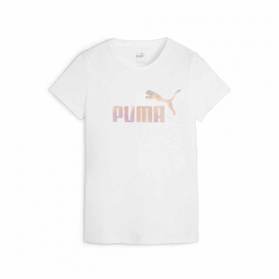 PUMA ESS SUMMER DAZE TEE 679921 02 ΛΕΥΚΟ