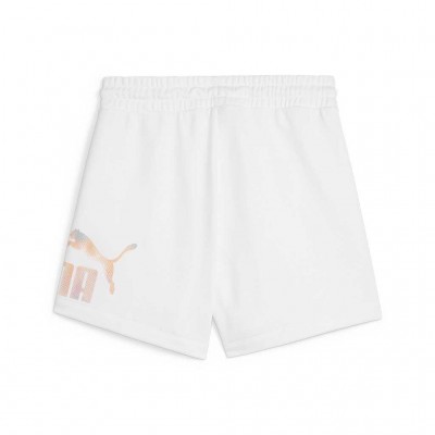 PUMA ESS SUMMER DAZE SHORTS 679928 02 ΛΕΥΚΟ