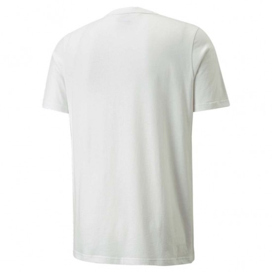 PUMA ESS TAPE TEE 847382 02 ΛΕΥΚΟ