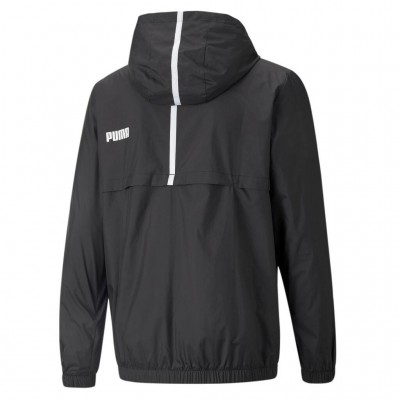 PUMA ESS SOLID WINDBREAKER 847484 01 ΜΑΥΡΟ