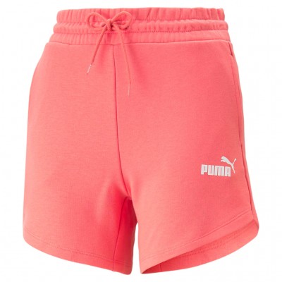 PUMA ESS HIGHT WAIST SHORT TR 848339 50 ΚΟΡΑΛΙ