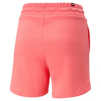 PUMA ESS HIGHT WAIST SHORT TR 848339 50 ΚΟΡΑΛΙ