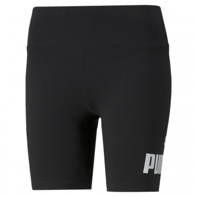 PUMA ESS 7 LOGO SHORT LEGGINGS 848347 01 ΜΑΥΡΟ