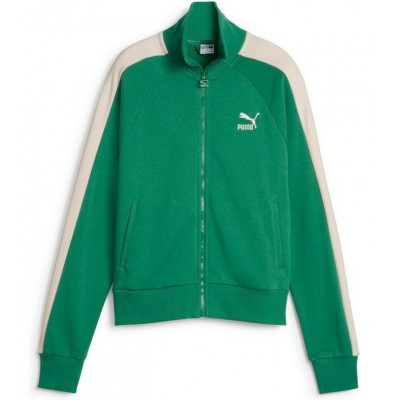 PUMA ICONIC T7 TRACK JACKET 625602 86 ΠΡΑΣΙΝΟ