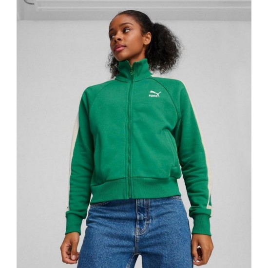 PUMA ICONIC T7 TRACK JACKET 625602 86 ΠΡΑΣΙΝΟ