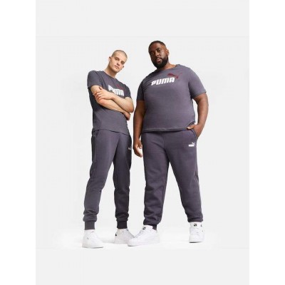 PUMA ESS LOGO PANTS 586714 23 ΓΚΡΙ