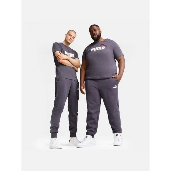 PUMA ESS LOGO PANTS 586714 23 ΓΚΡΙ