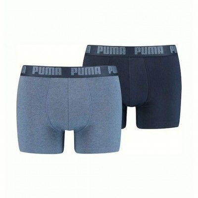 PUMA BASIC BOXER 2PACK 521015001 037 ΜΠΛΕ ΡΑΦ