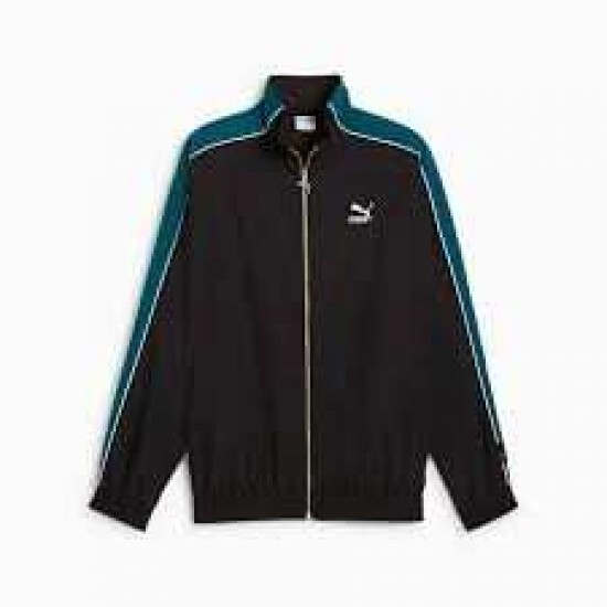 PUMA T7 PLAY PARIS TRACK JACKET 626719 01 ΜΑΥΡΟ