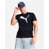 PUMA ESS TEE 682536 01 ΜΑΥΡΟ ΛΕΥΚΟ