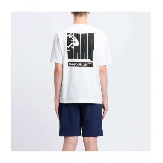 REEBOK GS HS SHAQ LOGO TEE 100218844 ΛΕΥΚΟ