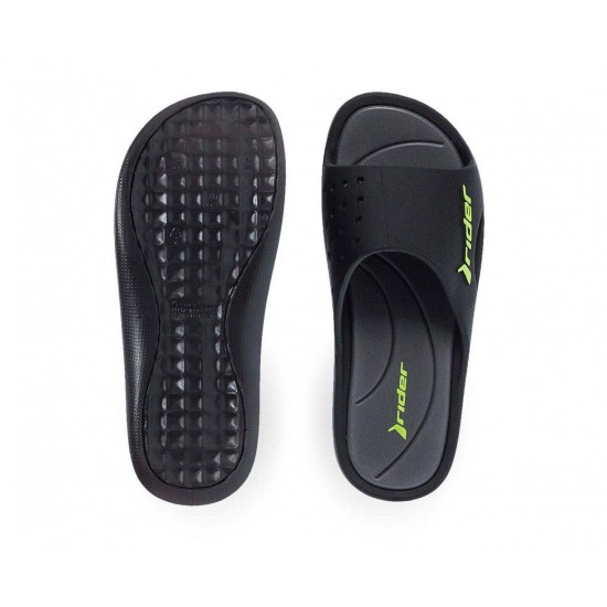 RIDER FLIP FLOPS 25018 A2135 ΜΑΥΡΟ